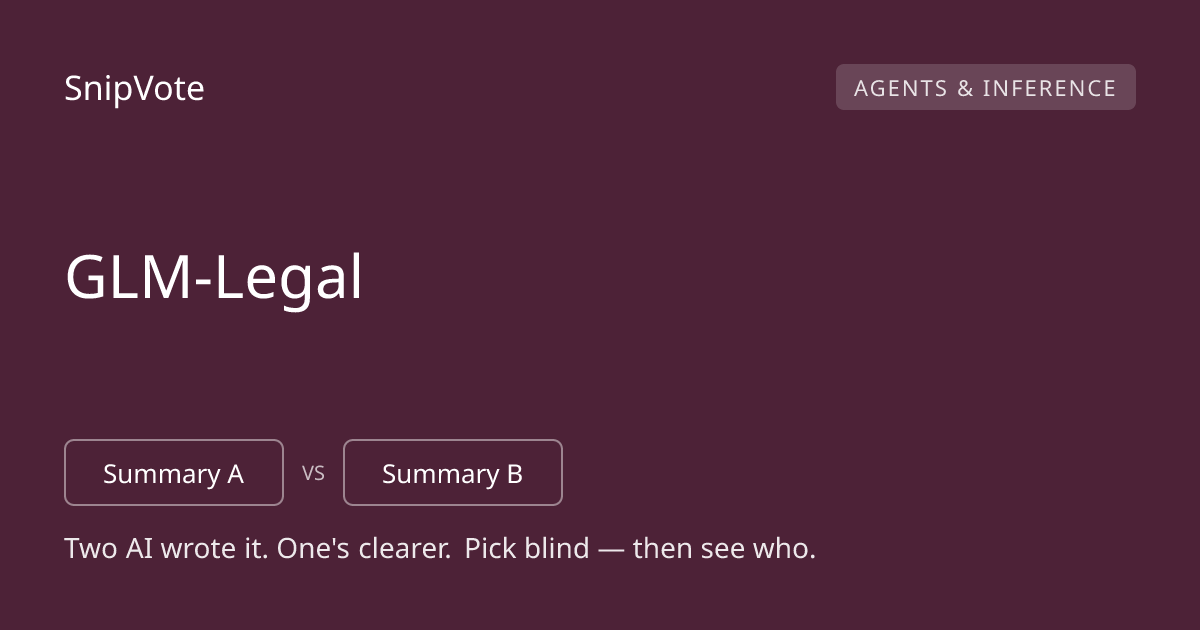 GLM-Legal